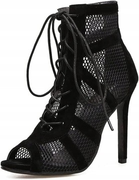 BUTY DO TAŃCA TANECZNE SZAMPAŃSKIE ZDOBIONE 10cm