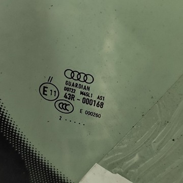 AUDI A1 2013 SKLO (OKNO) PŘEDNÍ / ČELNÍ
