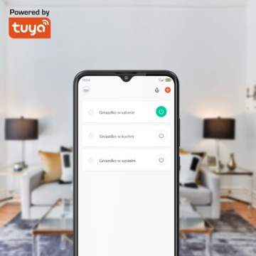 Умная Wi-Fi розетка Kruger&Matz Connect P4 Tuya ПРОГРАММАТОР ТАЙМЕР