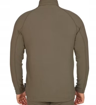 MYŚLIWSKA BLUZA POLAROWA TERMICZNA BIELIZNA KHAKI OUTDOOR XXL