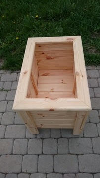 Деревянный ящик, вазон, крышка S 120х50х50