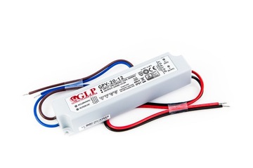 Zasilacz LED GLP wodoodporny IP67 12V 24W