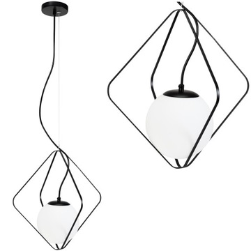 LAMPA WISZĄCA LOFT INDUSTRIAL CZARNA METALOWA E27