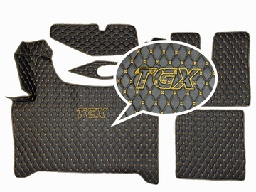 Ковры Коврики стеганые MAN TGX БЕСПЛАТНАЯ ВЫШИВКА Чехлы Полка МДП НОВИНКА!!!