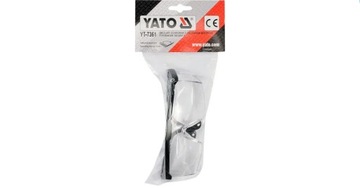 ЗАЩИТНЫЕ ОЧКИ YATO ПРОЗРАЧНЫЕ ОЧКИ OHS YT-7361
