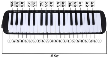 МЕЛОДИКА 37 КЛЮЧЕЙ - ОЧЕНЬ ПРИЯТНЫЙ ЗВУК ДЛЯ уха