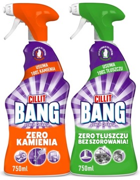 Cillit Bang do kuchni kamień brud tłuszcz 2x750ml