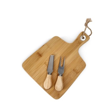 Доска для сыра BAMBOU с набором ножей 26х19 см.