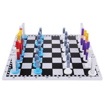 Мультяшный узор Красочный детский деревянный