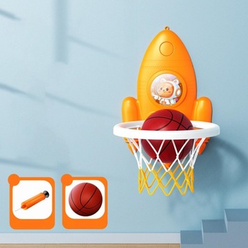 Баскетбольное кольцо Мини-баскетбольное кольцо оранжевого цвета