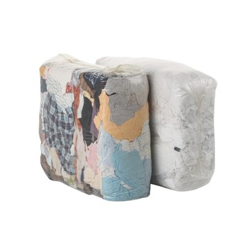 CZYŚCIWO BAWEŁNIANE KOLOROWE CIĘTE - 10 KG - WYSOKA JAKOŚĆ, SOLIDNY PRODUKT