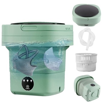 PRZENOŚNA MINI PRALKA SKŁADANA PODRÓŻNA TURYSTYCZNA 6.5L