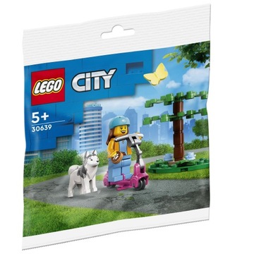 LEGO City Wybieg dla psów i hulajnoga 30639