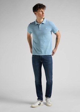 Lee Natural Dye Polo - Ice Blue