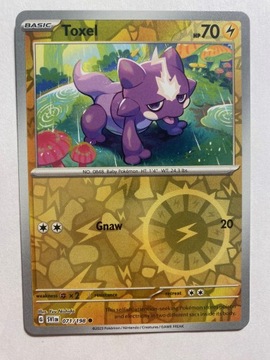 Scarlet & Violet reverse 071/198 Toxel