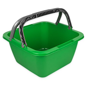 MISKA KOSZ WIADRO NA PRANIE Z UCHWYTAMI 18,5L