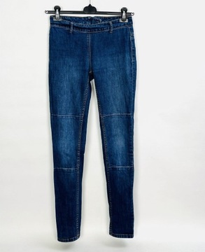 Jeansowe spodnie rurki S 36 H&M