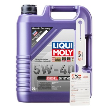LIQUI MOLY OLEJ DIESEL SYNTHOIL 5W-40 5W40 5L 1340
