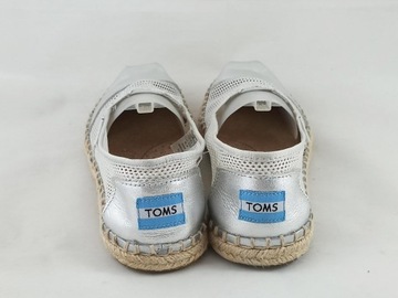 Buty TOMS skóra roz 36,5 - 23 cm a9964