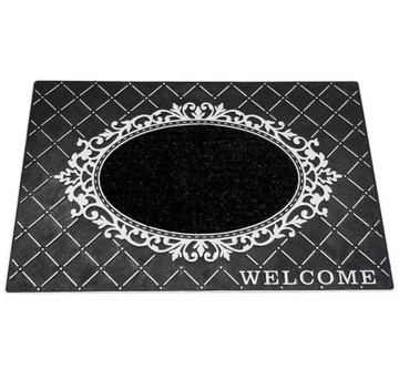 WYCIERACZKA POD DRZWI WEJŚCIOWA ZEWNĘTRZNA WYCIERACZKI DO BUTÓW 45x70 CM