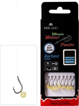 Mikado Przypony Method Feeder Z Gumką Chinu 8