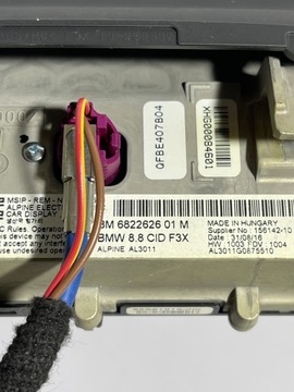 BMW F30 F32 F34 F36 НАВИГАЦИЯ NBT EVO ID5 СЧИТЫВАТЕЛЬ МОНИТОР CARPLAY КОМПЛЕКТ