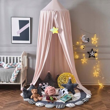 Baldachim tipi namiot wiszący Granatowy 250cm