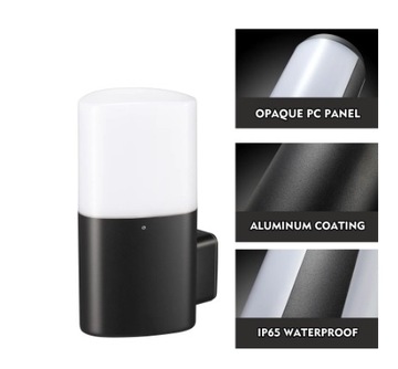 НАРУЖНАЯ ЛАМПА 9ВТ 3500К ЧЕРНАЯ CELAVY CE-MT