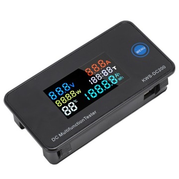 ЦИФРОВОЙ ВОЛЬТМЕТР ПОСТОЯННОГО ТОКА АМПЕРМЕТР DC200 50А ЦВЕТНОЙ ЖК-ДИСПЛЕЙ