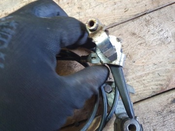 ВИНТАЖНЫЙ КОМПЛЕКТ ЗАДНЕГО ПЕРЕКЛЮЧАТЕЛЯ ROMET ZENIT BIKE FAVORIT