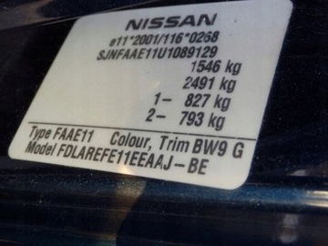 NISSAN NOTE 07 BW9 G ZRCÁTKO VNĚJŠÍ PRAVÉ