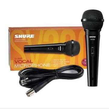 Shure SV200 mikrofon dynamiczny + KABEL XLR