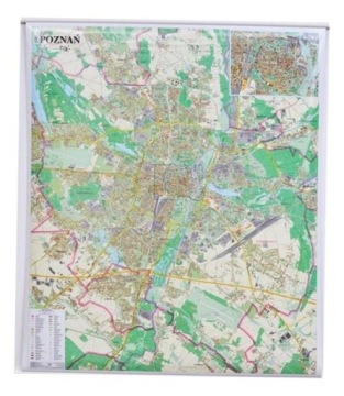 ПОЗНЬ. НАСТЕННАЯ КАРТА 1:20 000 КОЛЛЕКТИВНАЯ РАБОТА