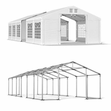 Namiot Ogrodowy 6x22m Warsztatowy DAS 560 W