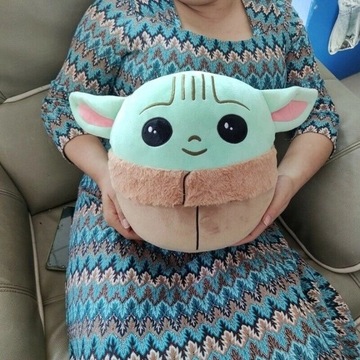 Плюшевая игрушка-подушка Baby Yoda Squishmallow 26см