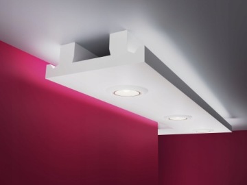 ELHARE Подвесной потолок Светодиодный галогенный карниз LH2A