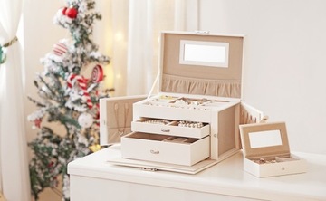 Шкатулка для драгоценностей SONGMICS JBC121W, белый