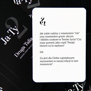 Вторая колода «Я-Ты». Психологическая игра