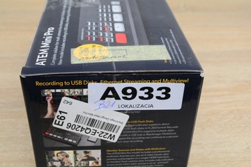 Поврежденный Blackmagic Design Atem Mini Pro, в разобранном виде