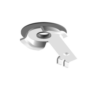 ПОТОЛОЧНЫЙ АЛЮМИНИЕВЫЙ ДВОЙНОЙ РЕЙКА 200 см