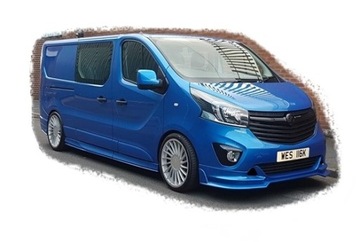 VIVARO 2, НАКЛАДКИ, НАКЛАДКИ, ТЮНИНГ, ПЛАСТИК