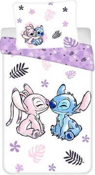 POŚCIEL BAWEŁNIANA LILO AND STITCH 140x200 DZIECIĘCA STICH STICZ ORYGINALNA