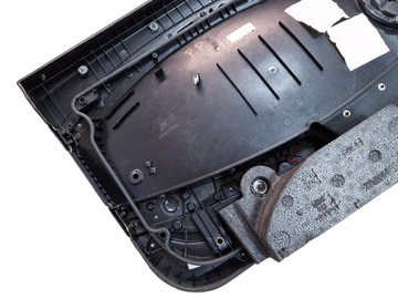 Mini Cooper R56 — Обивка Дверная панель СПРАВА — ЧЕРНЫЙ + КОЖА