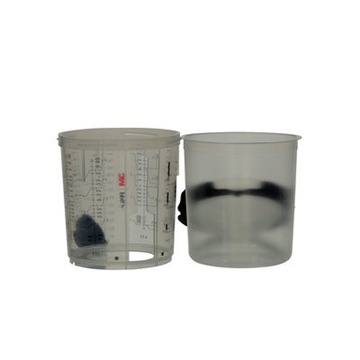 Miękkie kubki wewnętrzne PPS Seria 2.0 - 850 ml 3M