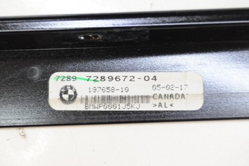 BMW X5 F15 2015 LIŠTA ZDOBENÁ OKNO DVEŘE ZADNÍCH PRAVÝCH 7289672