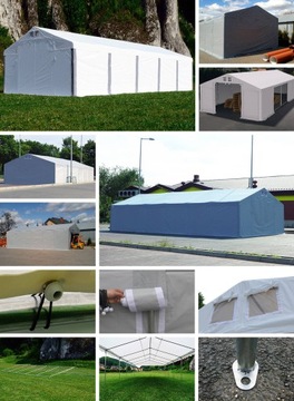 Namiot Przemysłowy 6x10m Budowlany DAS 560 S