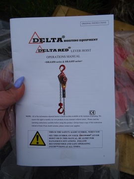 ЛЕБЕДКА ЦЕПНАЯ KIFOR 9T DELTARED DR.0.050