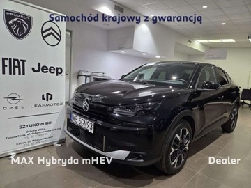Citroen 2025 Citroen C4X C4 X 1.2 mHEV Max 136KM eDCT6 SalonPL Dealer Gwarancja Vat23
