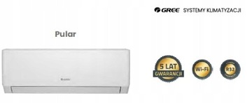 Pompa ciepła 5,2KW Klimatyzacja GREE Pular 4,6 kW.