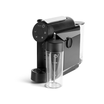 Ekspres kapsułkowy Delta Q MINI MILKQOOL 20 bar czarny NOWY MODEL